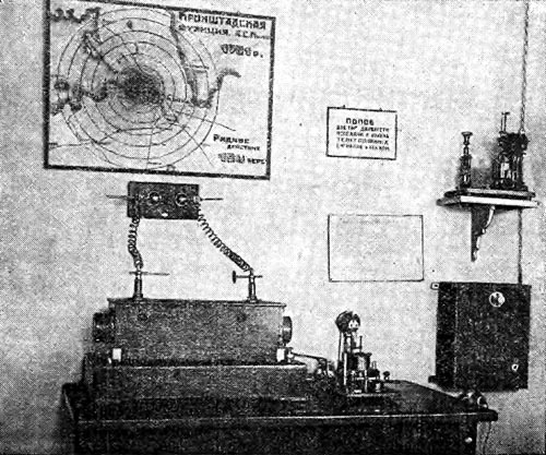 Корабельный радиопередатчик конструкции А. С. Попова